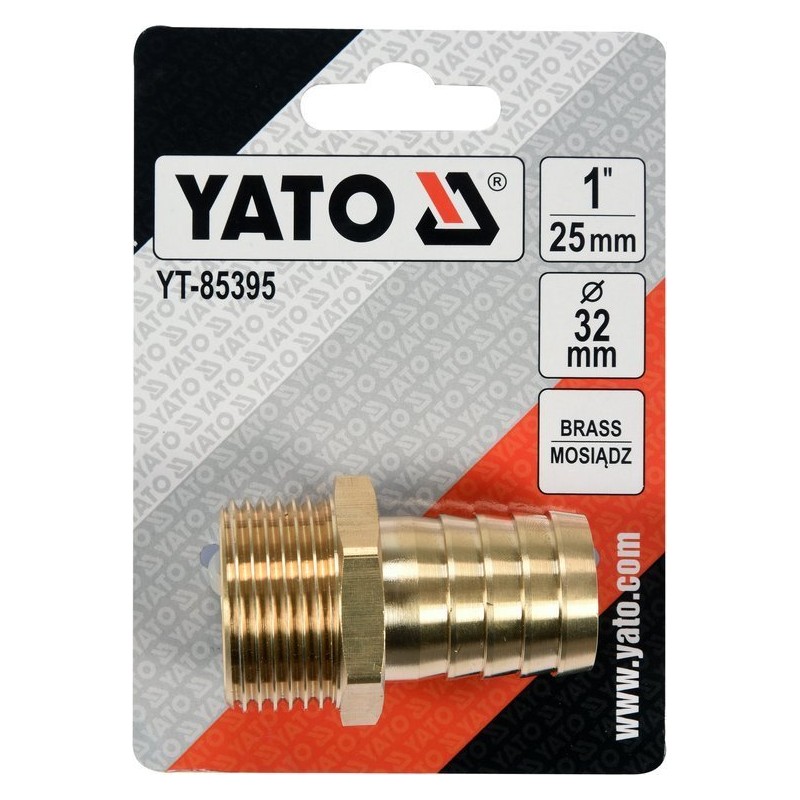 YT-85395 YATO Stut din alama pentru pompe de 1 "