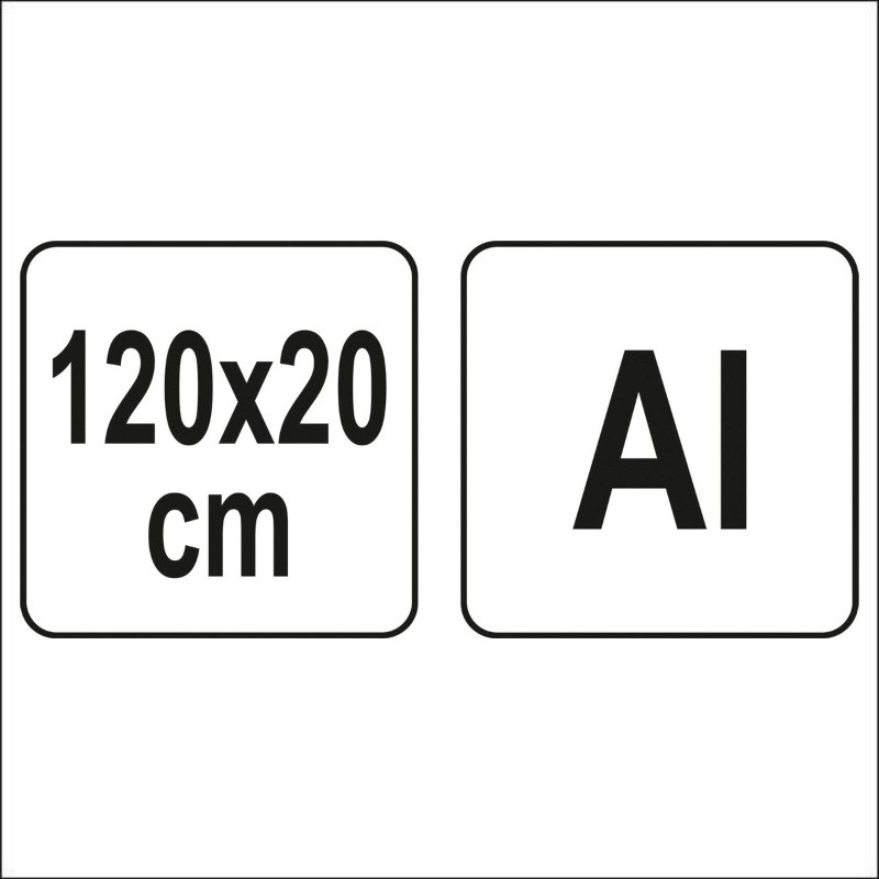 YT-30900 YATO Rigla vibranta manuala, dimensiuni 120 x 20 cm