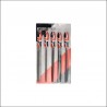 YT-6239 YATO Set 5 pile, lungime 250 mm, din otel T 12