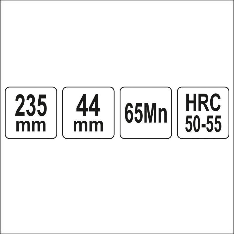 YT-62900 YATO Rindea manuala cu cadru metalic 235 mm