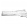 YT-70630 YATO Set 50 coliere din plastic 200 x 7.6 mm, albe