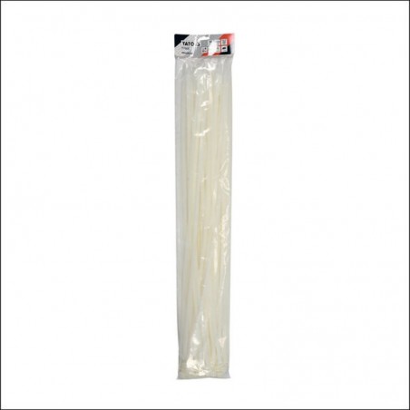 YT-70638 YATO Set 50 coliere din plastic 700 x 9.0 mm, albe