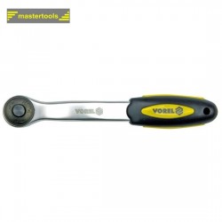 53571 VOREL Antrenor cu clichet, patrat 1/4'', lungime 150 mm, 72 T