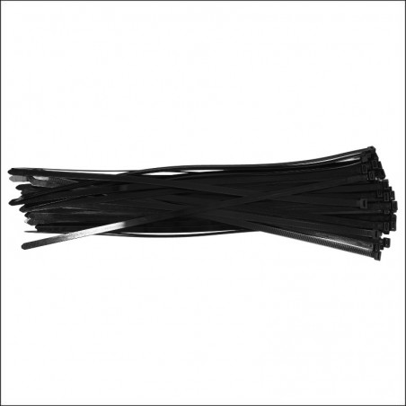 YT-70659 YATO Set 50 coliere din plastic 760 x 12.6 mm, negre