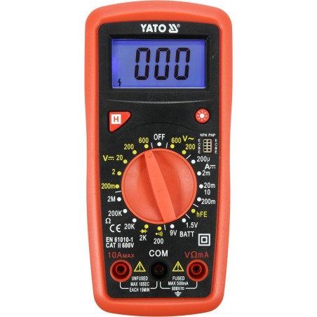 YT-73081 YATO Multimetru digital universal