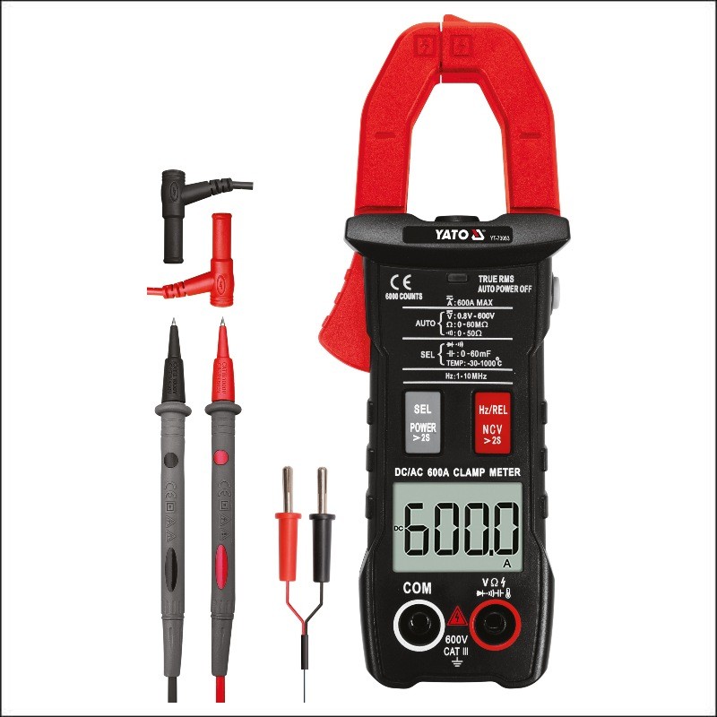 YT-73093 YATO Multimetru digital cu clema