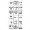 YT-73089 YATO Multimetru digital, LCD 9999
