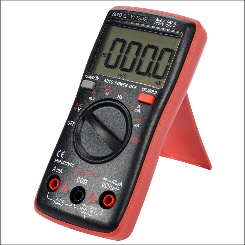 YT-73089 YATO Multimetru digital, LCD 9999