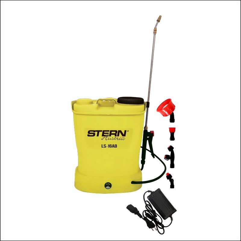 LS-16AB STERN Pompa pentru stropit cu acumulator PB 12V, 8Ah,16 l