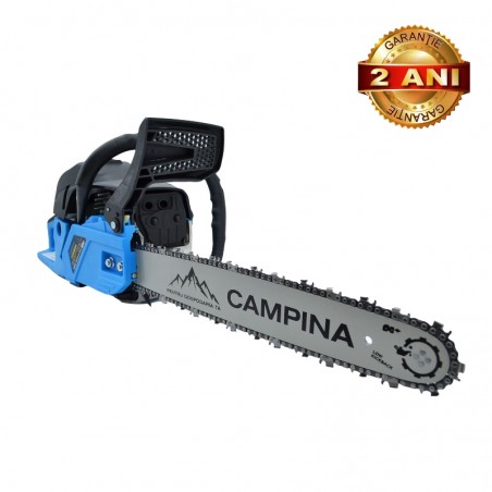 CCS5800A CAMPINA Drujba motofierastrau cu lant, pe benzina 52CC, 4CP, lama 45 cm