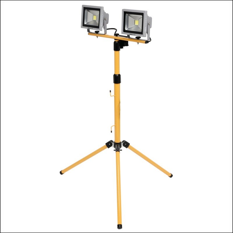 YT-81789 YATO Reflector LED cu trepied, 2x20W, 2x1400lm