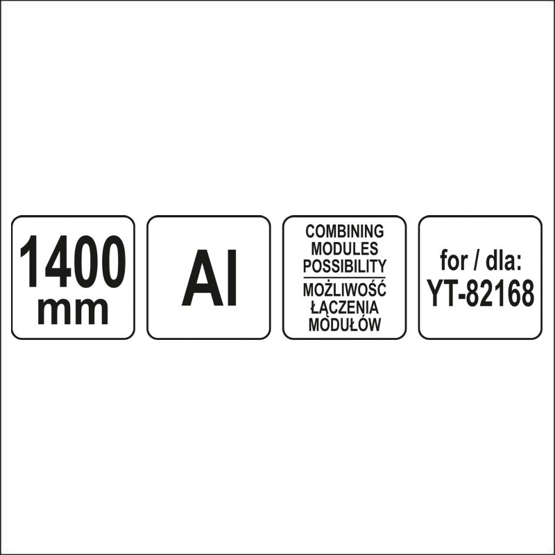 YT-82169 YATO Sina de ghidaj lungime 1.4 m pentru YT-82169