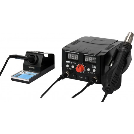 YT-82458 YATO Statie lipit 2in1, aparat de lipit 75 W,pistol aer, 750W