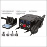 YT-82458 YATO Statie lipit 2in1, aparat de lipit 75 W,pistol aer, 750W