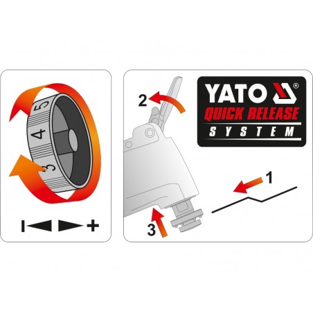 YT-82223 YATO Unealta multifunctionala oscilanta 500W
