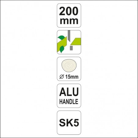 YATO Foarfeca pentru pomi 200 mm