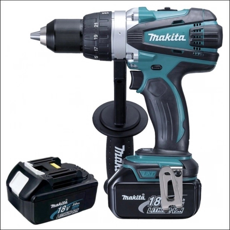 DDF458RFE MAKITABormasina 91 Nm, 2 acumulatori Li-ion LXT 18 V 3.0 Ah