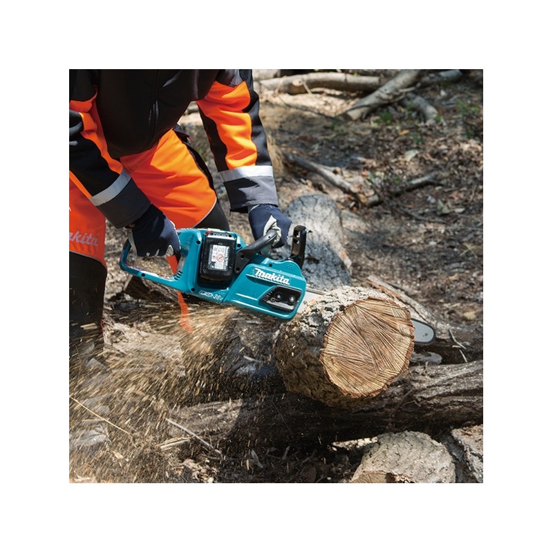 DUC355PT2 MAKITA Fierastrau,lant 35cm,2 acumulatori Li-ion 2x18V 5.0Ah
