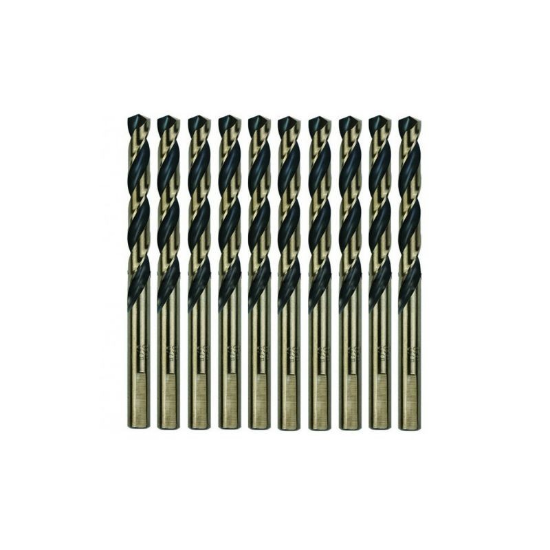 P-60763-10 MAKITA Set 10 burghie gaurit metal HSS-G M2, 6.5 x 101 mm