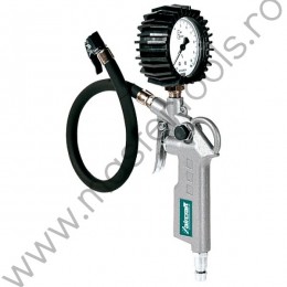 Pistol cu manometru pentru umflarea si masurarea presiunii pneurilor AIRCRAFT SD