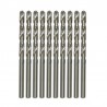 D-06367 MAKITA Set 10 burghie pentru gaurit metal HSS-G, 80 x 4.75 mm