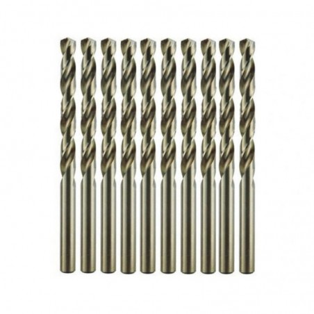 P-61553-10 MAKITA Set 10 burghie pentru metal HSS-CO M35, 4.5 x 80 mm