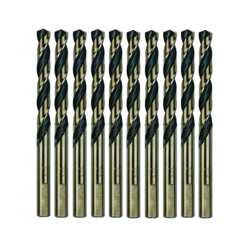 P-60610-10 MAKITA Set 10 burghie pentru gaurit metal HSS-G, 2.75x61mm