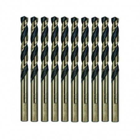 P-60682-10 MAKITA Set 10 burghie pentru gaurit metal HSS-G, 4.5 x 80mm