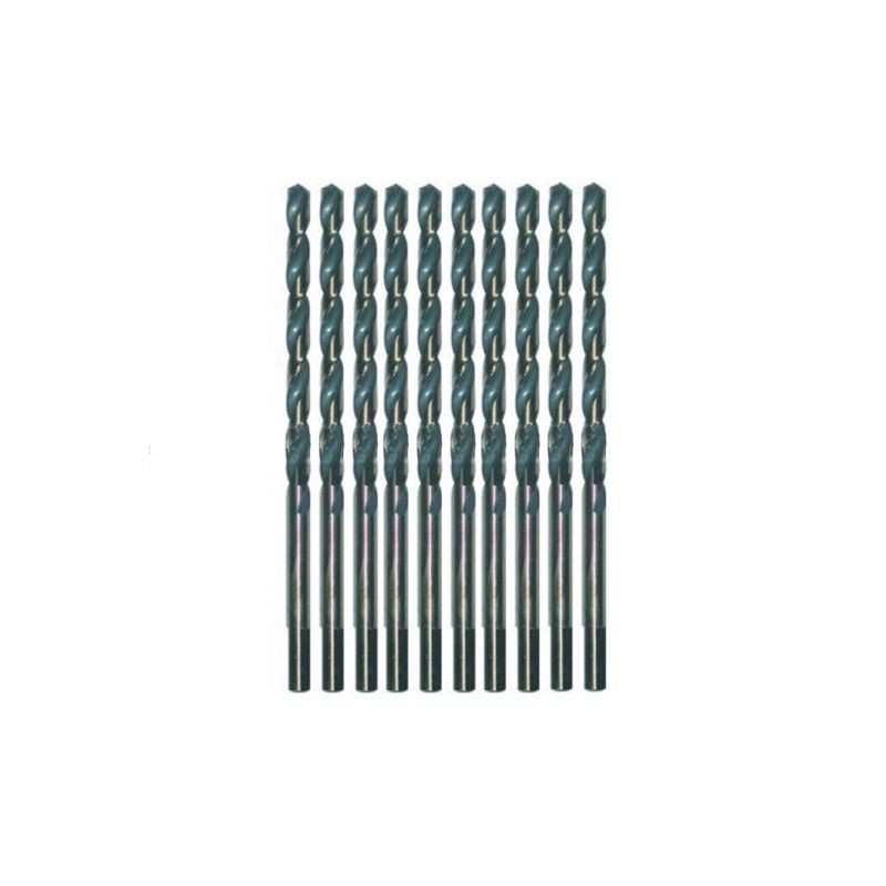 P-62804-10 MAKITA Set 10 burghie pentru metal HSS-Co 5%, 4X119 mm