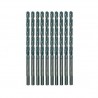 P-62804-10 MAKITA Set 10 burghie pentru metal HSS-Co 5%, 4X119 mm