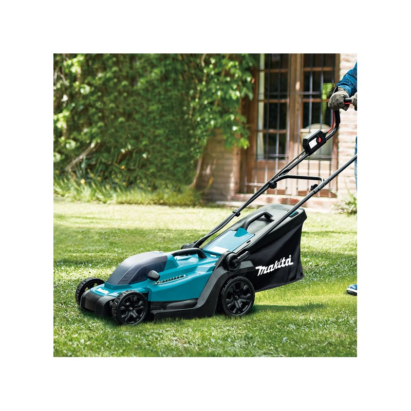 DLM330SM MAKITA Masina de tuns gazonul 33 cm acumulator Li-ion 18V 4Ah