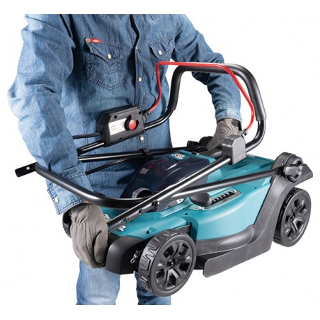 DLM330SM MAKITA Masina de tuns gazonul 33 cm acumulator Li-ion 18V 4Ah