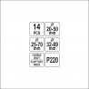 YT-05800 YATO  Kit de honuit cilindrii, 14 piese
