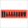 YT-10664 YATO Set biti de impact torx, cu adaptor 1/2", 9 piese