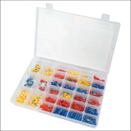 YT-068913 YATO Set 600 conectori din alama, pvc, cabluri electrice