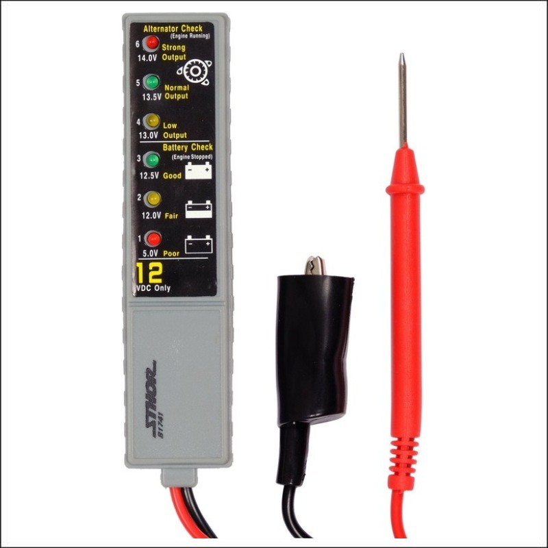 81741 STHOR Tester baterie si alternator