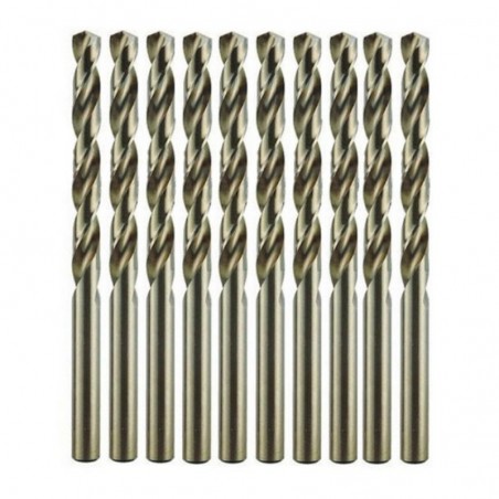 P-62309-10 MAKITA Set 10 burghie pentru metal HSS-G, 4X119 mm