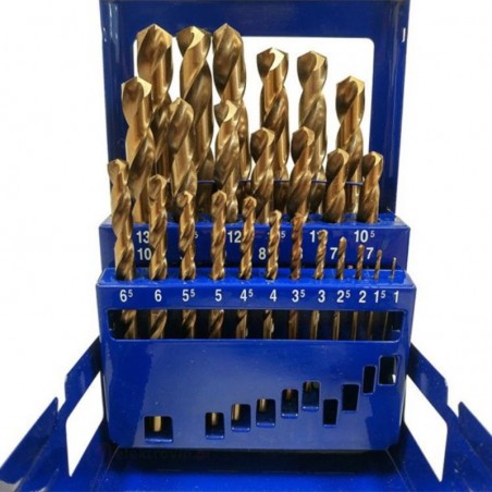 P-61824 MAKITA Set 25 burghie pentru metal HSS-Co 5%, 1-13 mm