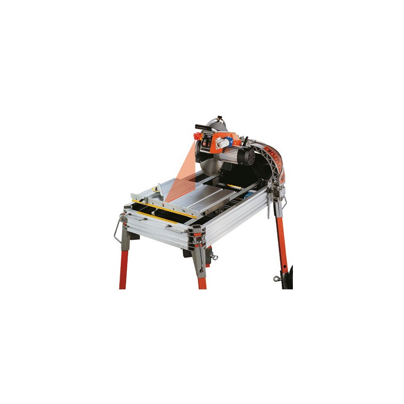 Masina de taiat materiale de constructii 80cm, 2.2kW, ELITE 80S cu laser si roti