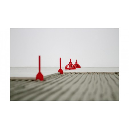 Distantiere autonivelare Cyclone pt. gresie, faianta si placi - Rost de 1mm - 300 buc