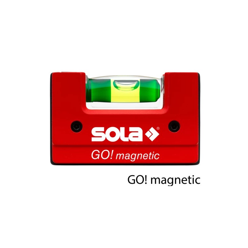 Nivela cu bula (boloboc) GO! magnetic - Sola-01621101