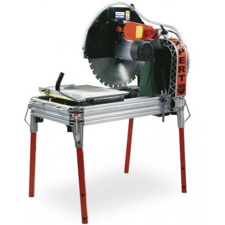 Masina de taiat materiale de constructii 75cm, 4.0kW, EXPERT 500S cu laser si roti