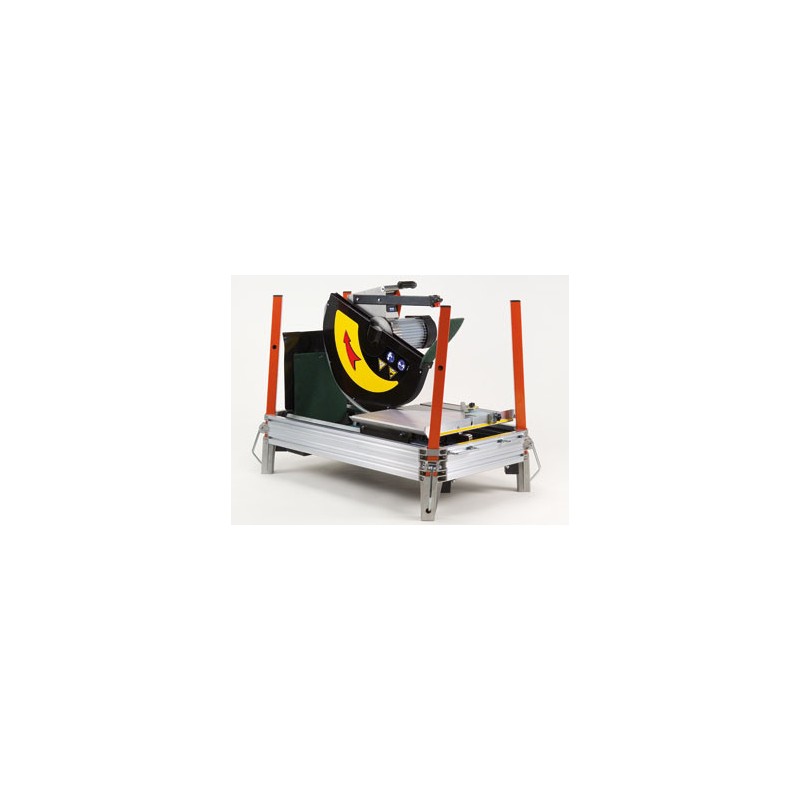 Masina de taiat materiale de constructii 75cm, 4.0kW, EXPERT 500S cu laser si roti