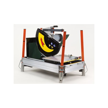 Masina de taiat materiale de constructii 75cm, 4.0kW, EXPERT 500S cu laser si roti