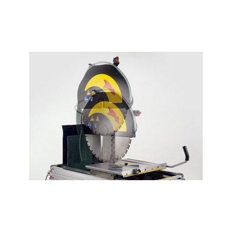 Masina de taiat materiale de constructii 75cm, 4.0kW, EXPERT 500S cu laser si roti