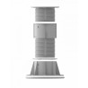 Prelungitor pentru Plot / Piedestal / Suport reglabil pentru gresie / pardoseli inaltate, adauga 225mm la inaltime