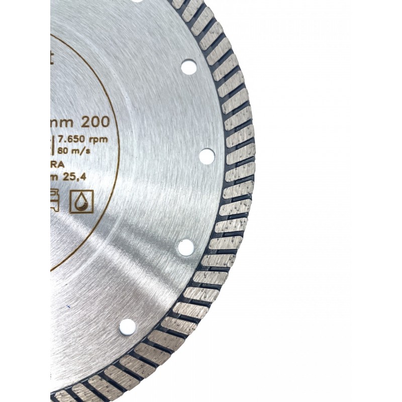 Disc DiamantatExpert pt. Piatra dura, Granit dur 200x25.4 (mm) Ultra Premium