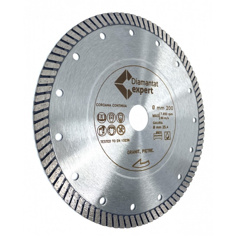 Disc DiamantatExpert pt. Piatra dura, Granit dur 200x25.4 (mm) Ultra Premium