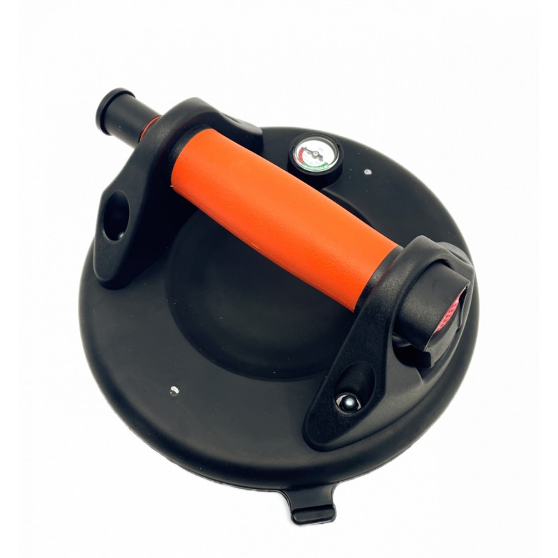 Ventuza Profesionala cu pompa de vid pentru manipulare placi rugoase sau fine Ø200mm, 150kg