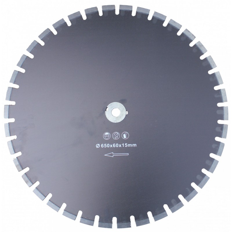 Disc DiamantatExpert pt. Caramida, Poroton, Mat. Constructii 650x60 (mm) Profesional Standard